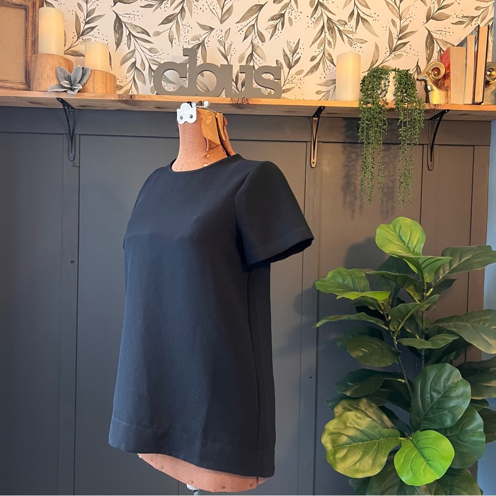 Madewell black tailored tee size Xs
